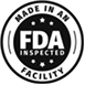 Produced in an FDA-inspected facility